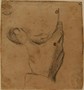 Carracci Agostino-Studio di mano appoggiata ad un mento